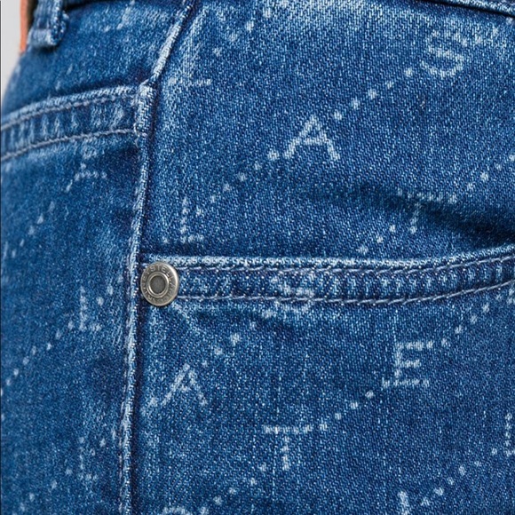 Monogram skinny Jeans Stella McCartney - Picture 7 of 9